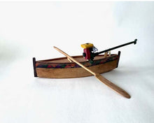 Load image into Gallery viewer, Boat made by the fisherfolk community of the Indus Delta in Rehri Goth, Karachi