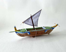 Load image into Gallery viewer, Boat made by the fisherfolk community of the Indus Delta in Rehri Goth, Karachi