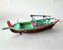 Load image into Gallery viewer, Boat made by the fisherfolk community of the Indus Delta in Rehri Goth, Karachi
