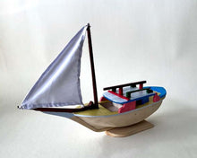 Load image into Gallery viewer, Boat made by the fisherfolk community of the Indus Delta in Rehri Goth, Karachi