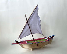 Load image into Gallery viewer, Boat made by the fisherfolk community of the Indus Delta in Rehri Goth, Karachi