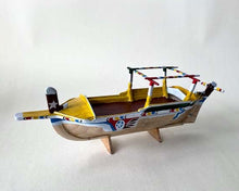 Load image into Gallery viewer, Boat made by the fisherfolk community of the Indus Delta in Rehri Goth, Karachi