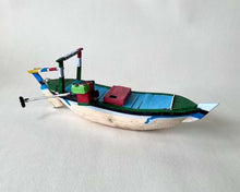 Load image into Gallery viewer, Boat made by the fisherfolk community of the Indus Delta in Rehri Goth, Karachi