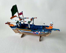 Load image into Gallery viewer, Boat made by the fisherfolk community of the Indus Delta in Rehri Goth, Karachi