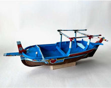 Load image into Gallery viewer, Boat made by the fisherfolk community of the Indus Delta in Rehri Goth, Karachi